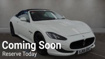 2016 Maserati GranCabrio