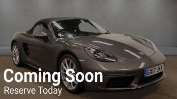 2017 Porsche 718 Boxster
