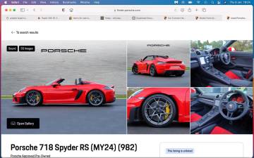 2024 Porsche 718 Spyder