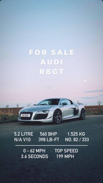 2011 Audi R8